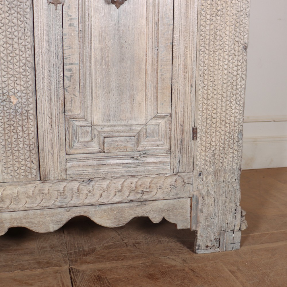 18th Century Spanish Bleached Oak Cupboard View IV