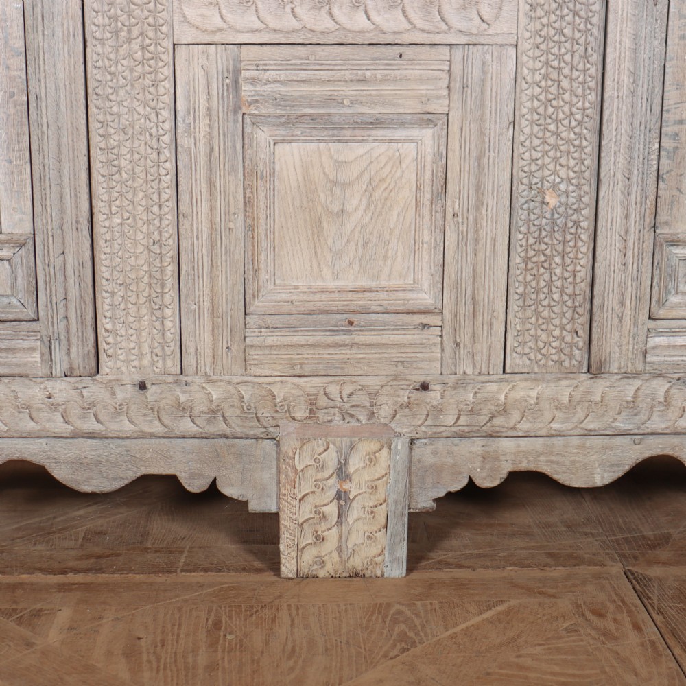 18th Century Spanish Bleached Oak Cupboard View V