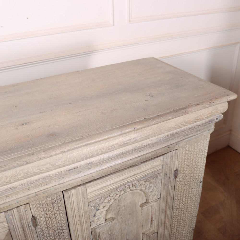 18th Century Spanish Bleached Oak Cupboard View IX