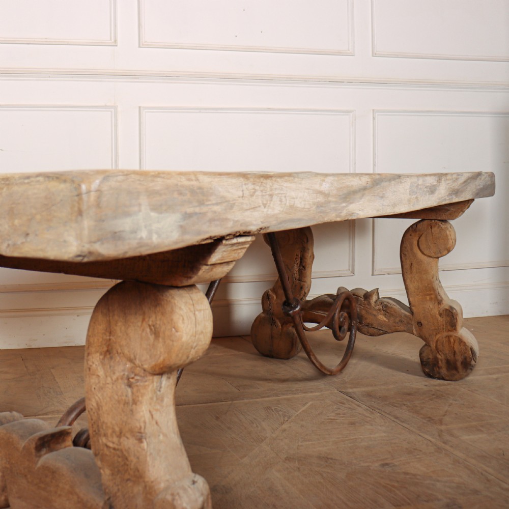 Spanish Bleached Oak Dining Table View IV