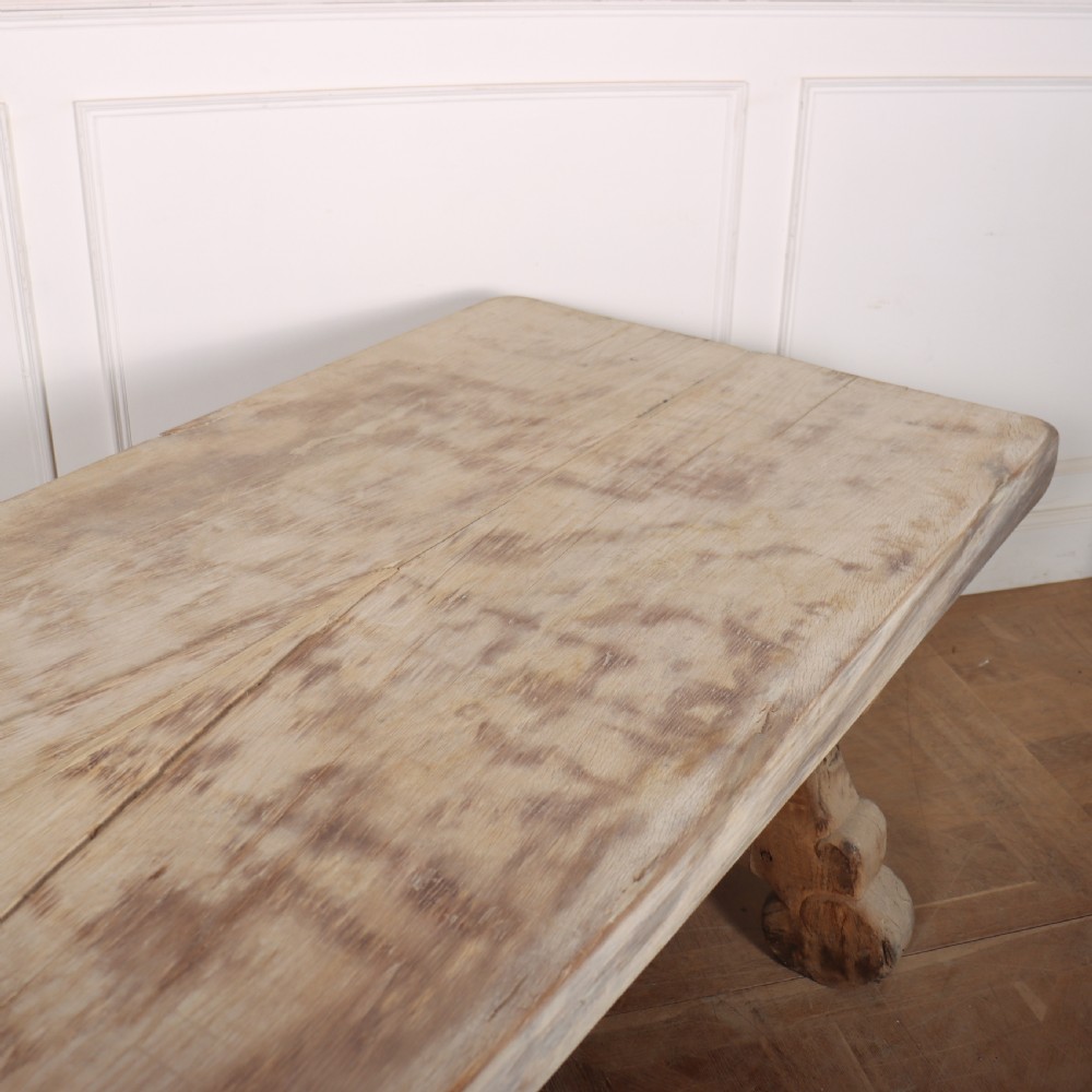 Spanish Bleached Oak Dining Table View VI