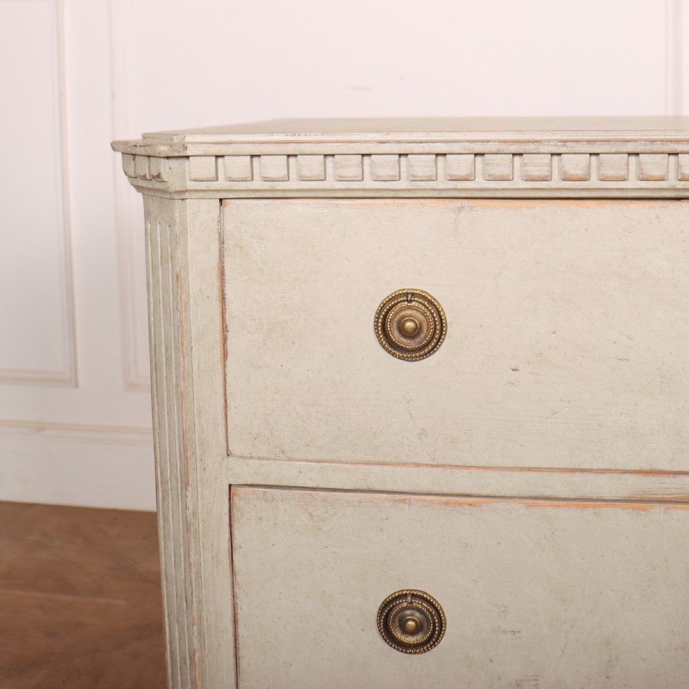 Pair of Swedish Painted Commodes View VII