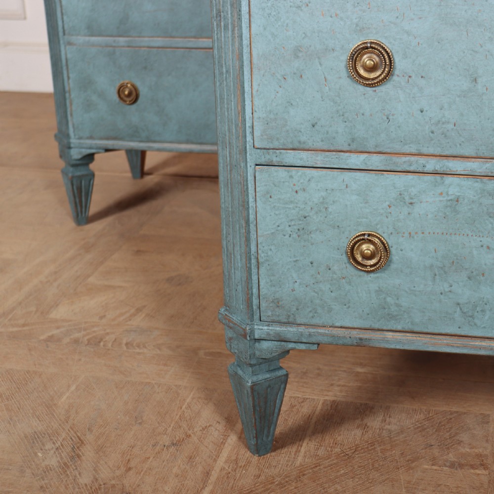 Pair of Swedish Painted Commodes View III