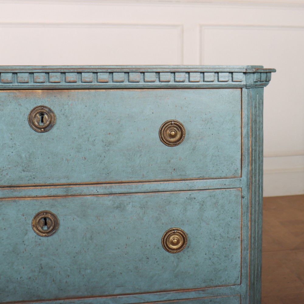 Pair of Swedish Painted Commodes View V