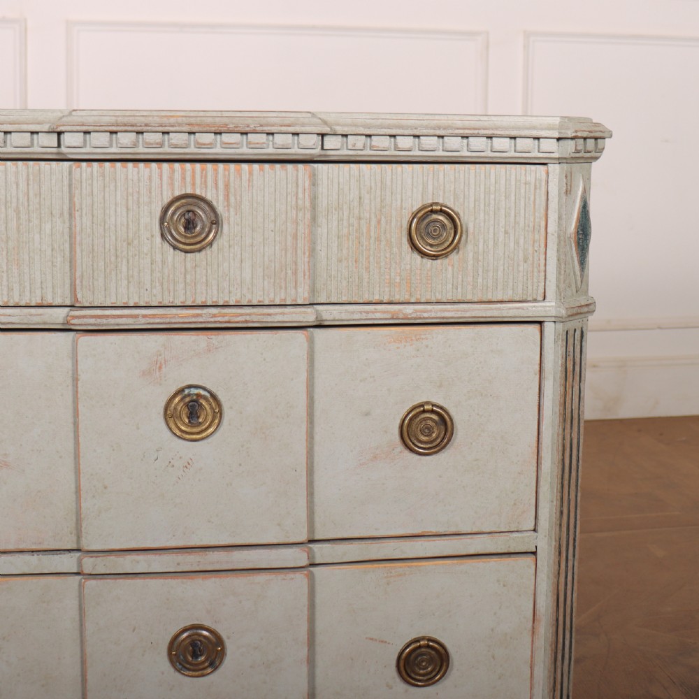 Pair of Swedish Painted Commodes View VI