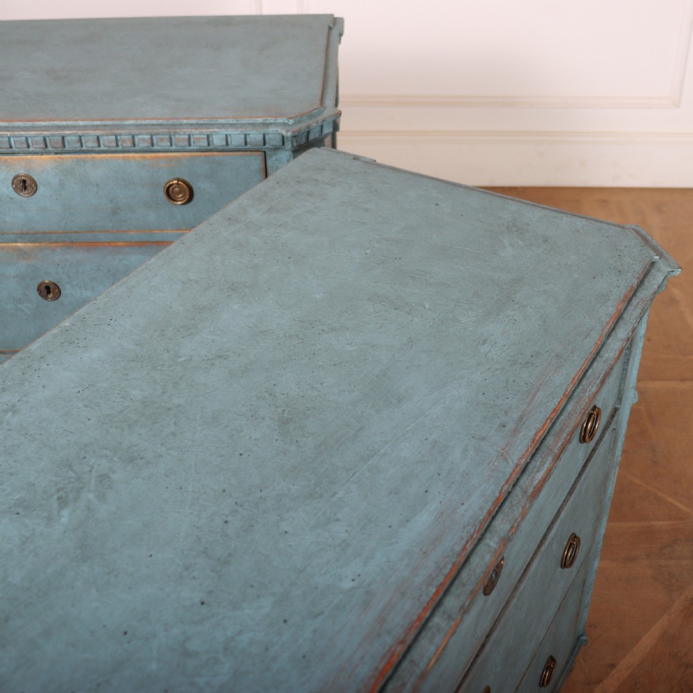 Pair of Swedish Painted Commodes View VIII