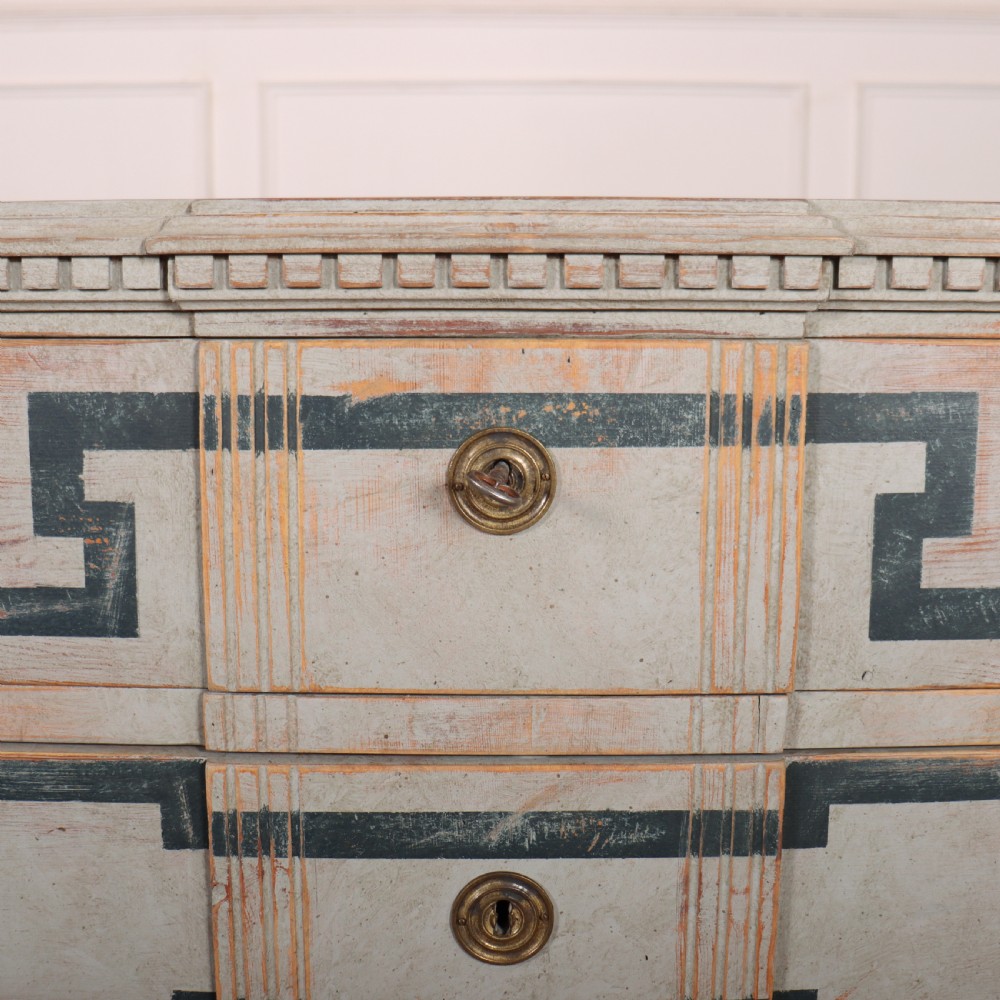 Pair of Swedish Painted Commodes View IV