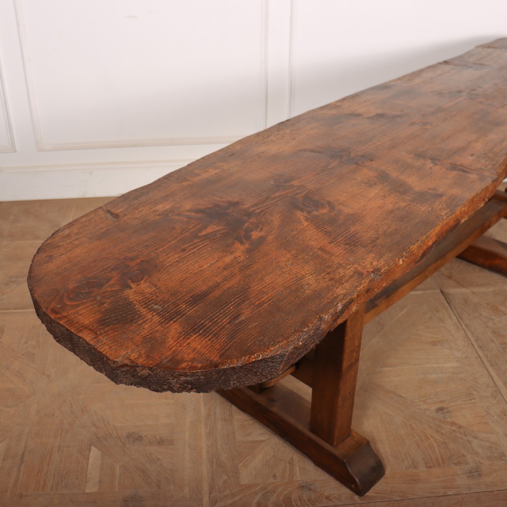 Rustic French Console Table View V