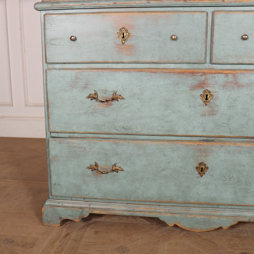 Swedish Painted Linen Cupboard View V