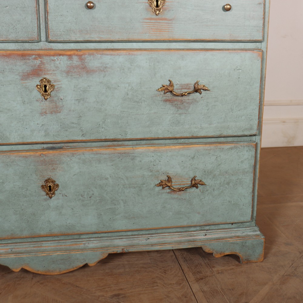 Swedish Painted Linen Cupboard View VI