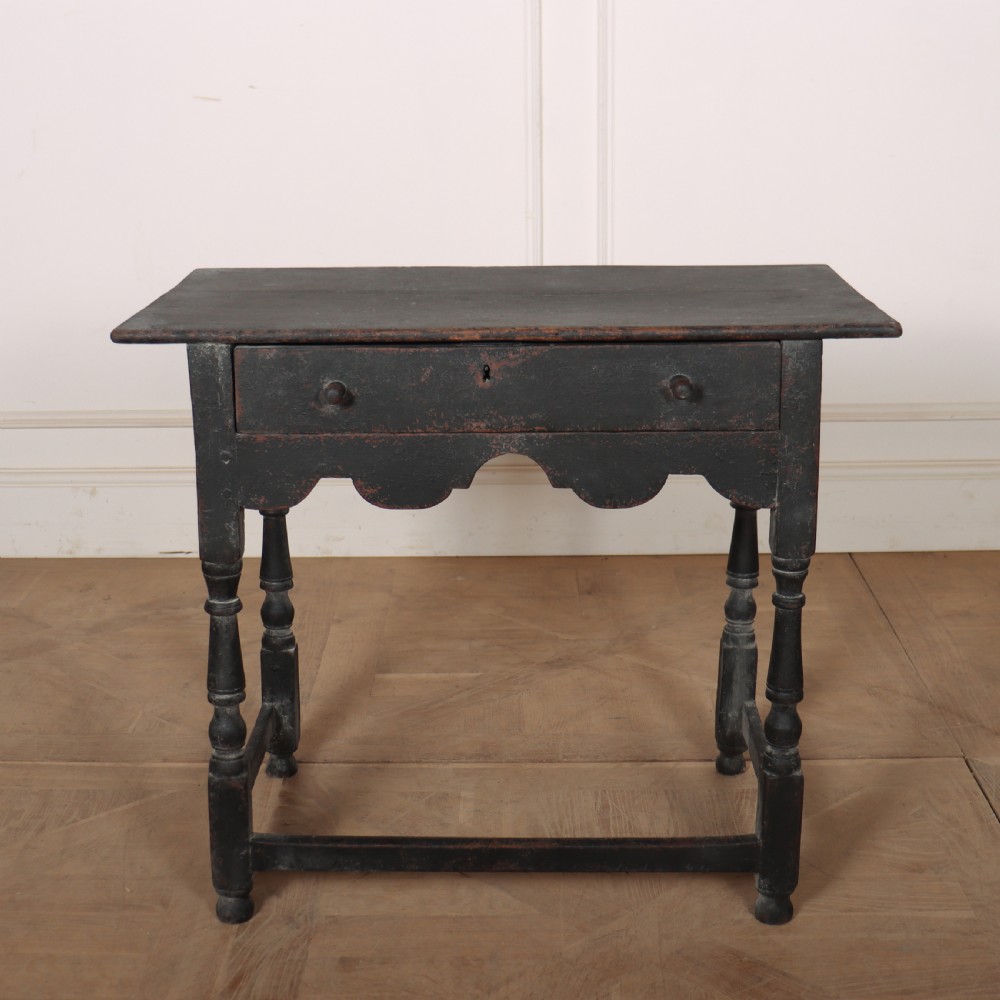 18th Century English Painted Side Table