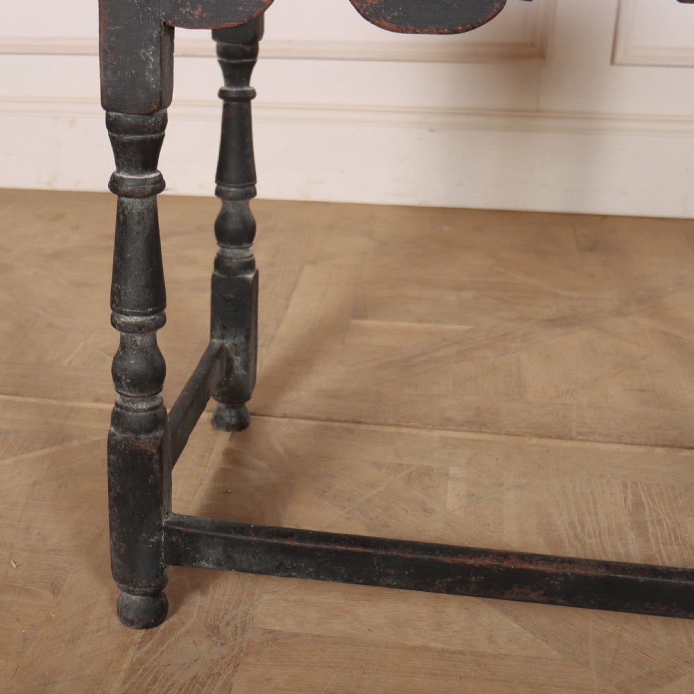 18th Century English Painted Side Table View V