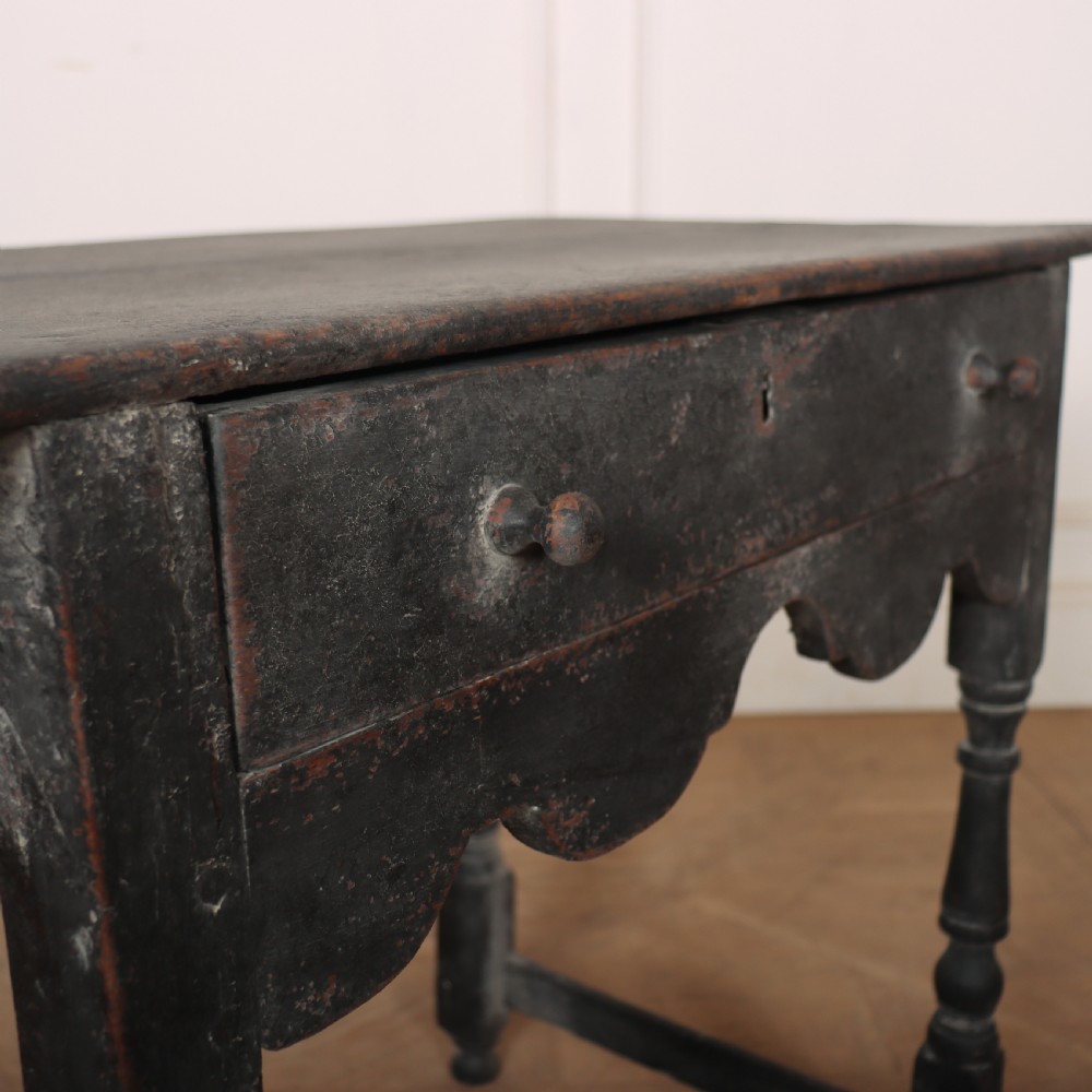 18th Century English Painted Side Table View VI