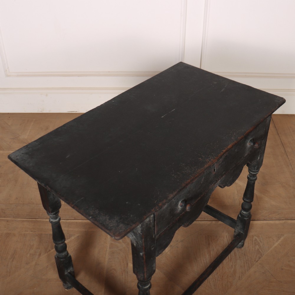 18th Century English Painted Side Table View VIII