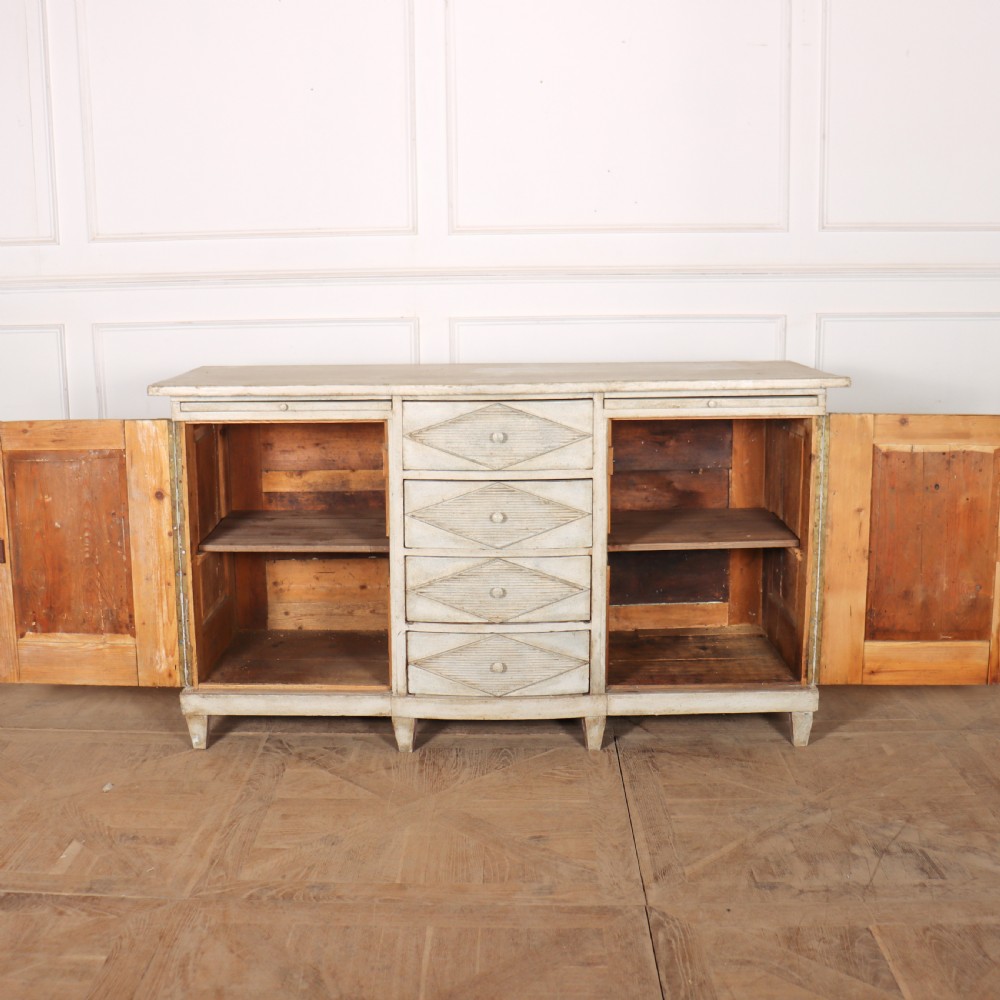 Swedish Painted Enfilade View VI