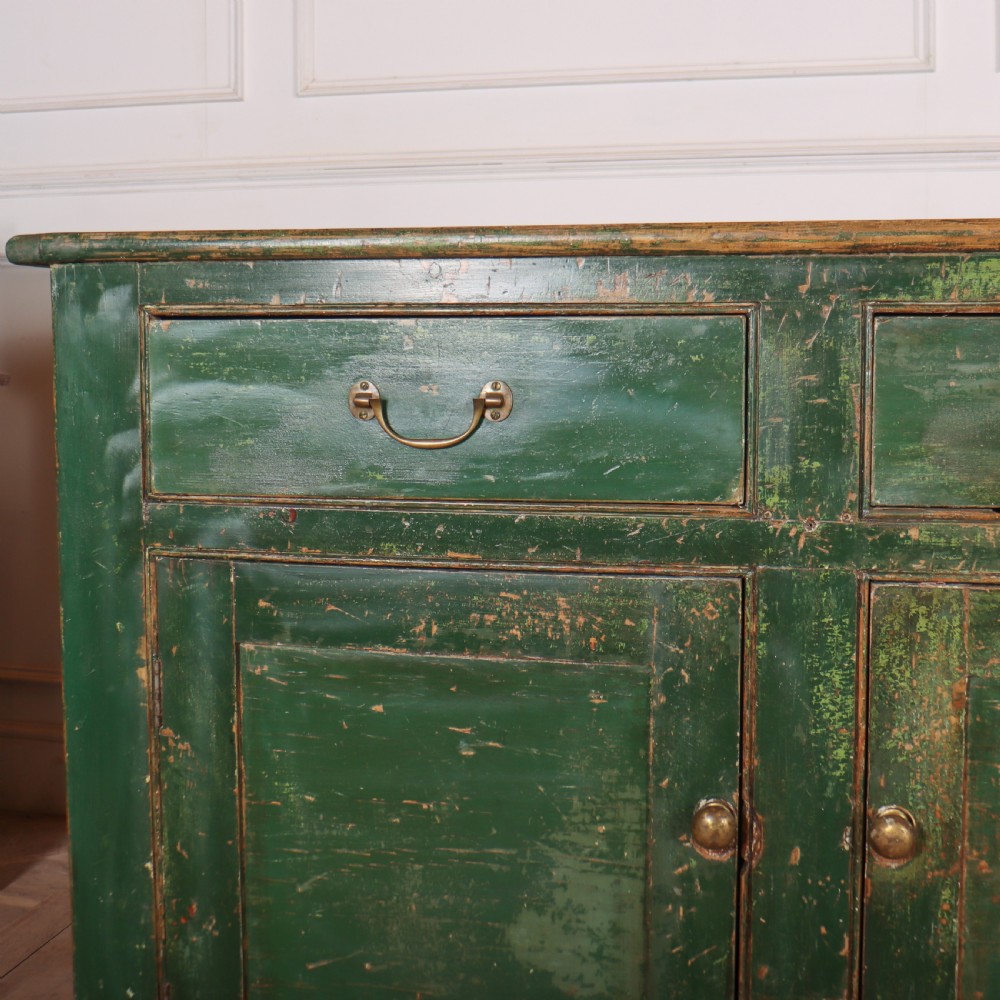 English Country House Painted Dresser Base View III