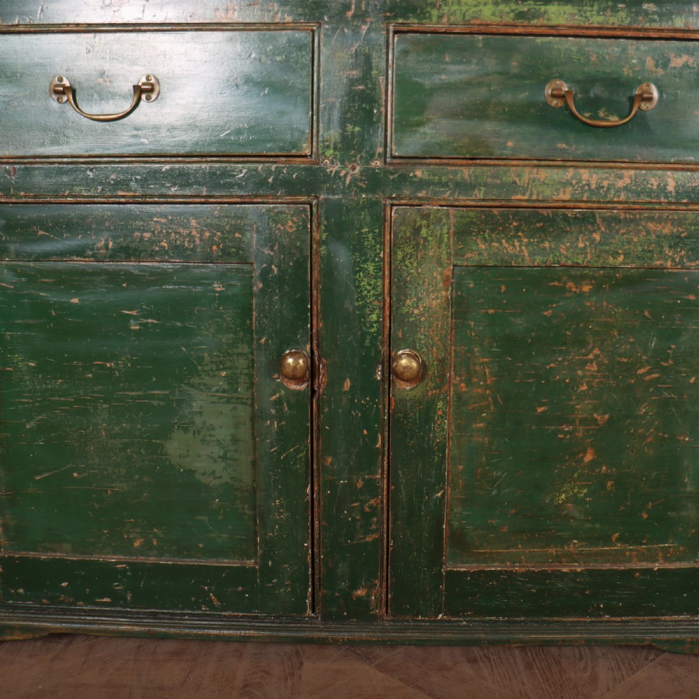English Country House Painted Dresser Base View V