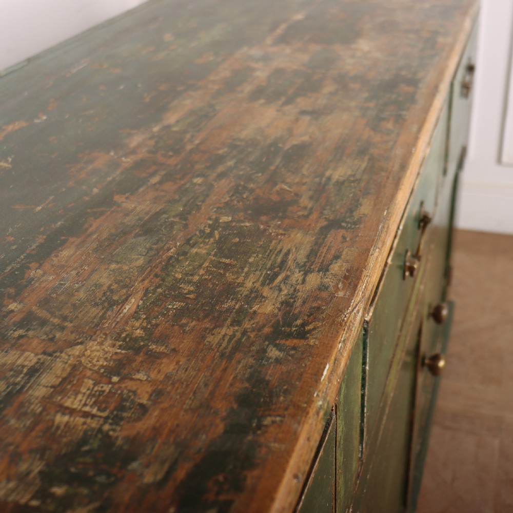 English Country House Painted Dresser Base View X