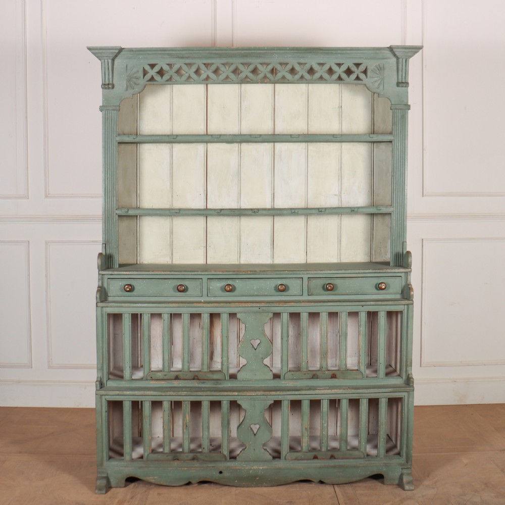 Irish Painted Chicken Coop Dresser