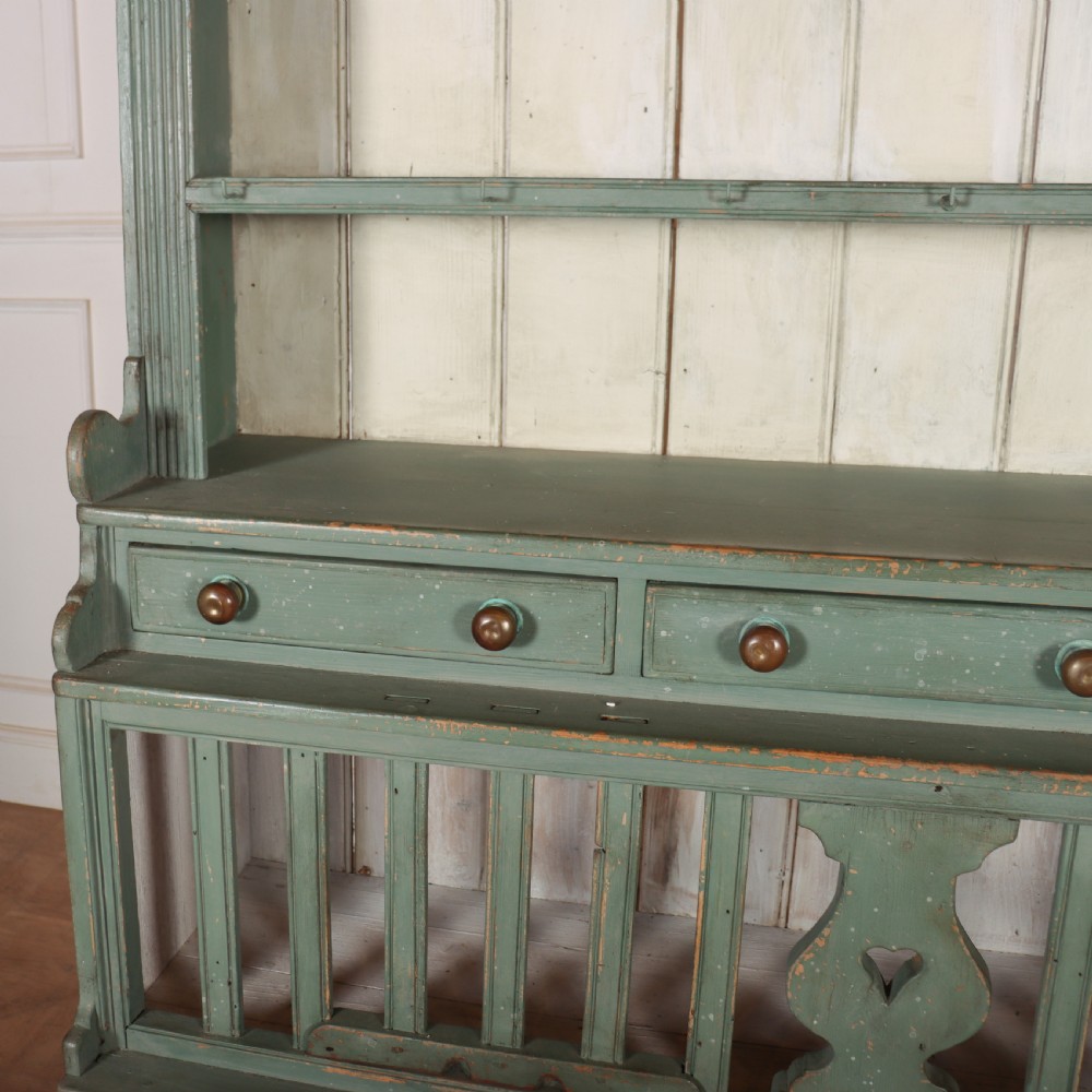 Irish Painted Chicken Coop Dresser View IV