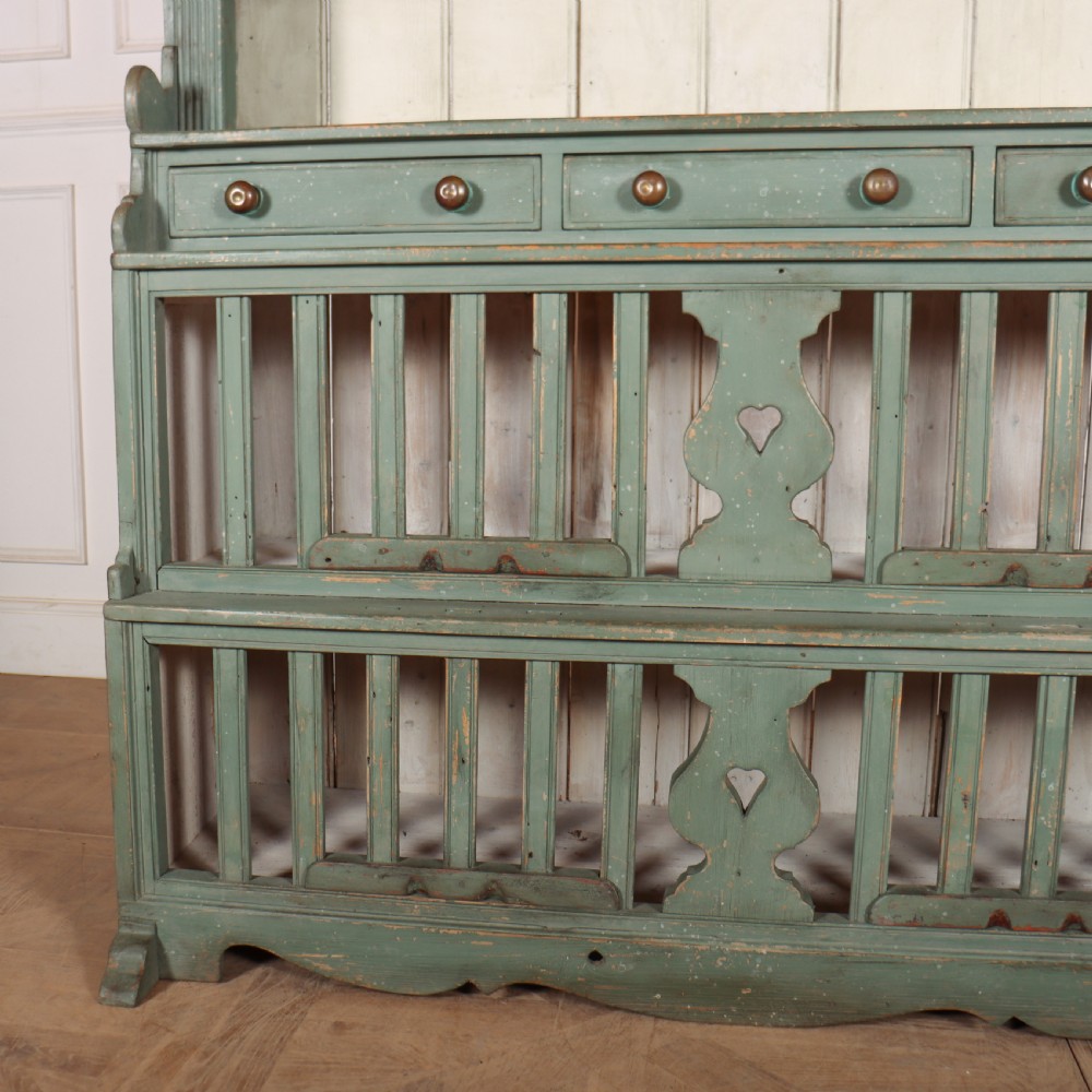 Irish Painted Chicken Coop Dresser View V