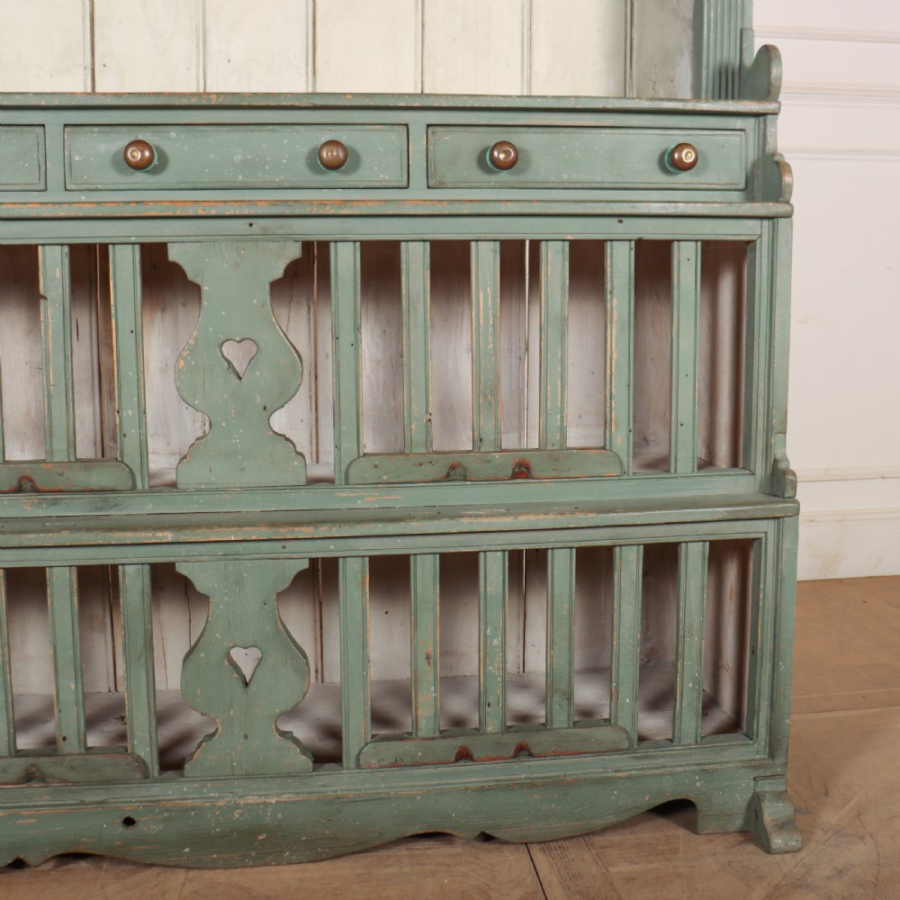 Irish Painted Chicken Coop Dresser View VII
