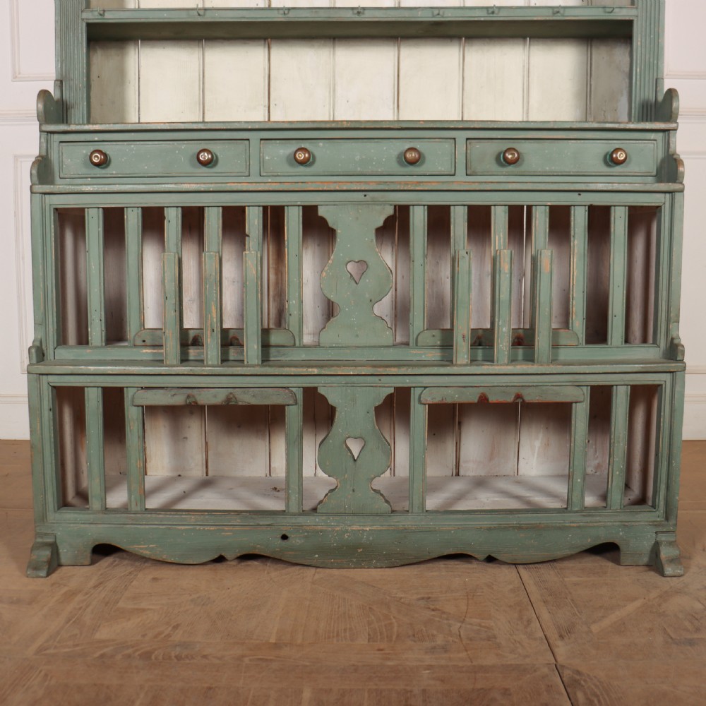 Irish Painted Chicken Coop Dresser View X