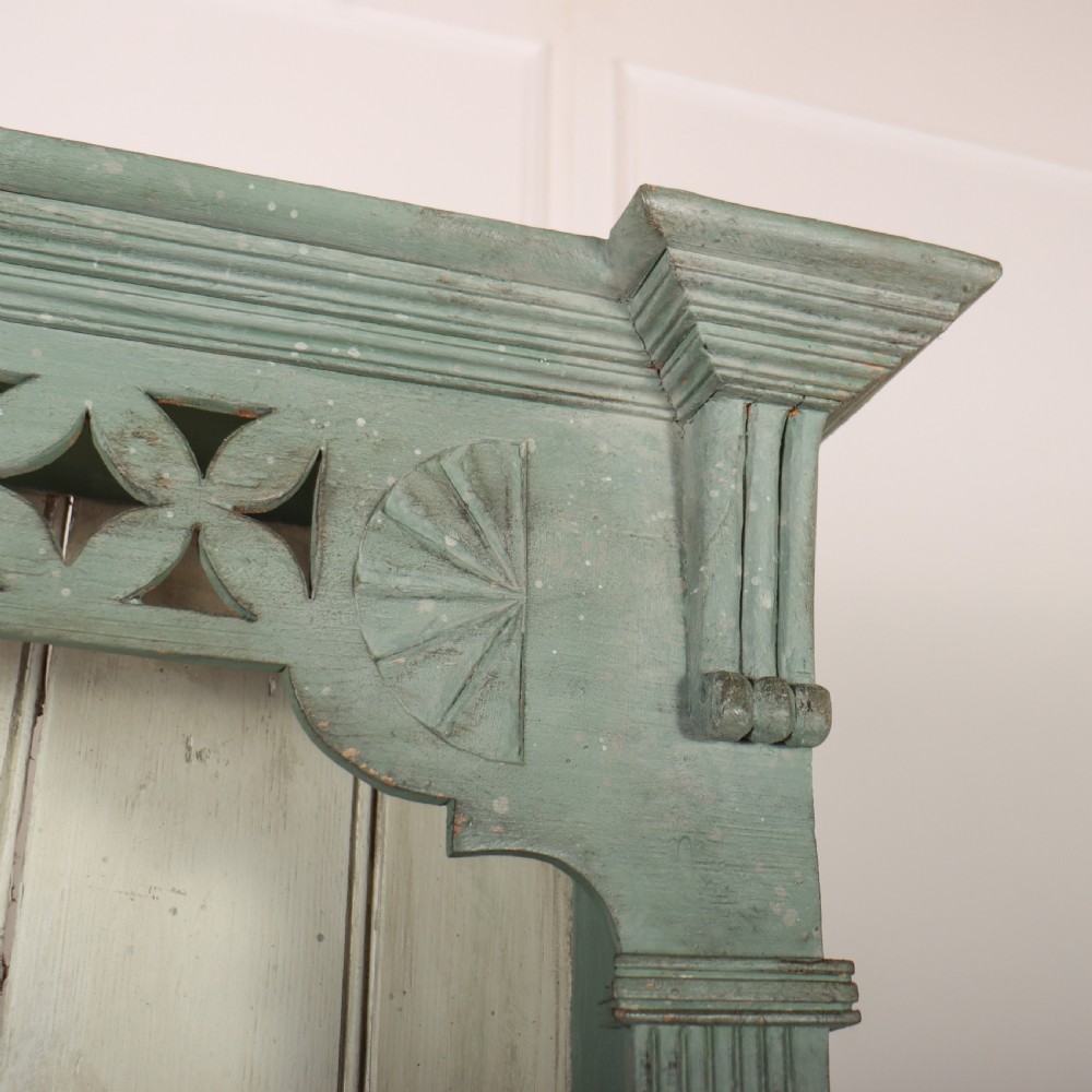 Irish Painted Chicken Coop Dresser View XI
