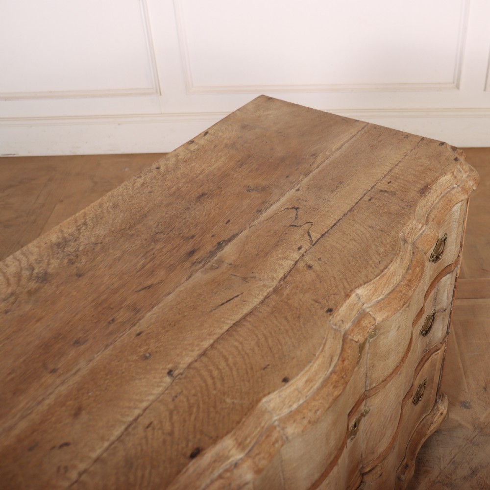 18th Century Bleached Oak Commode View XI
