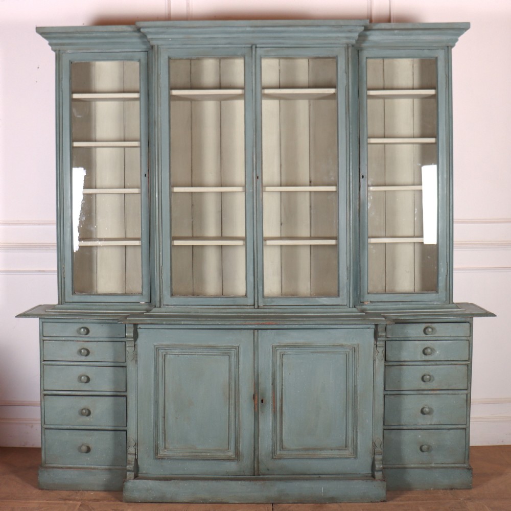 Scottish Painted Housekeepers Cupboard