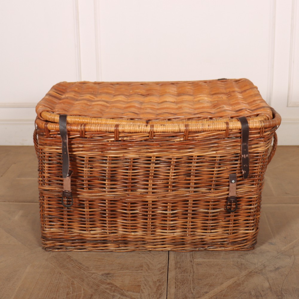 20th Century English Wicker Hamper View III