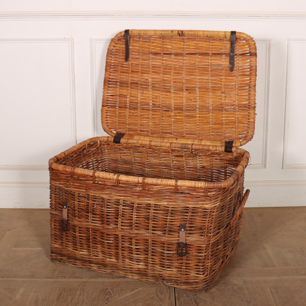 20th Century English Wicker Hamper View VI