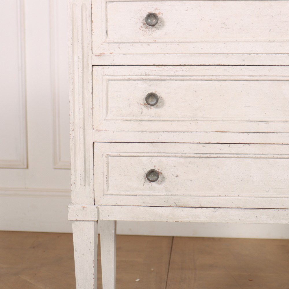 Pair of French Painted Bedside Commodes View III