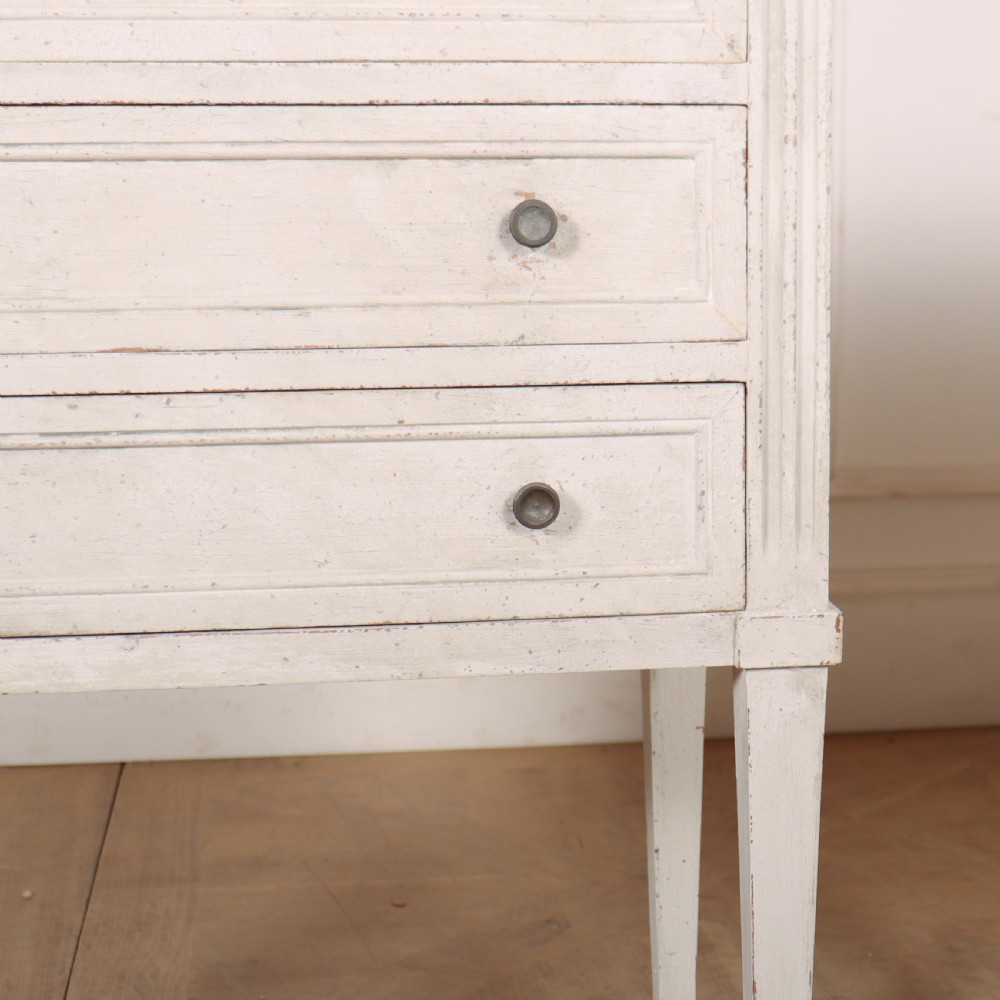 Pair of French Painted Bedside Commodes View IV