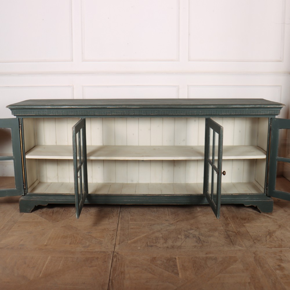 French Painted Glazed Enfilade View IX