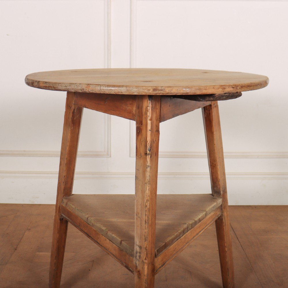 18th Century Welsh Pine Cricket Table View III