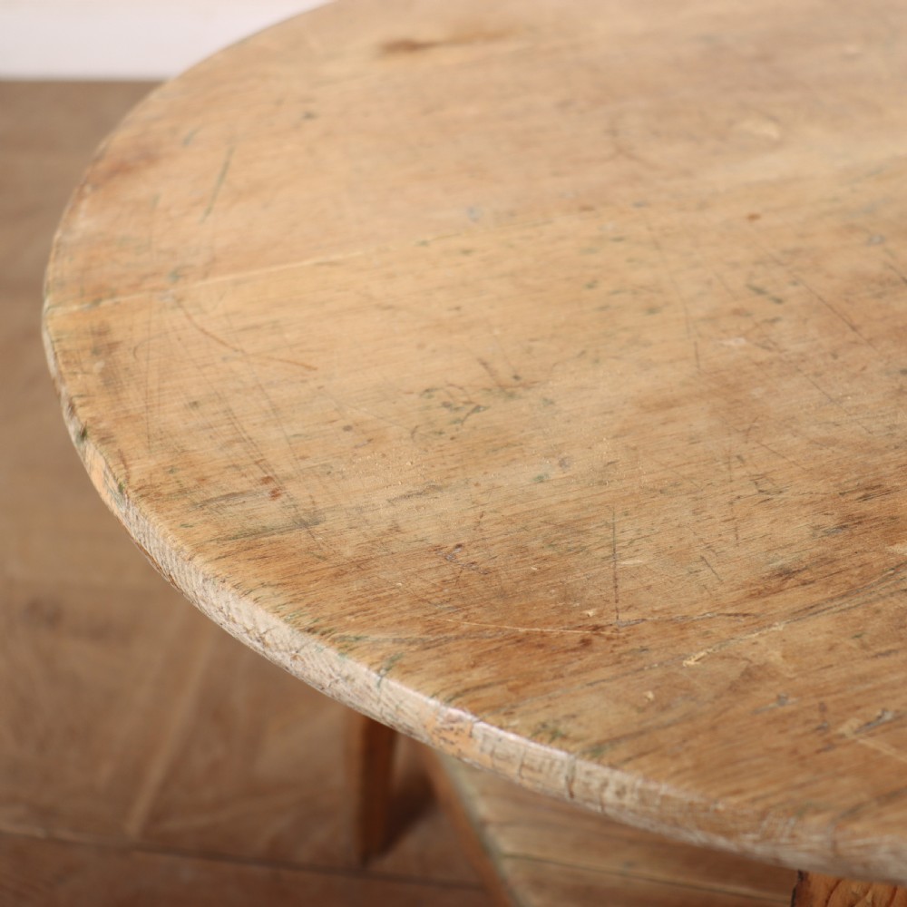 18th Century Welsh Pine Cricket Table View V