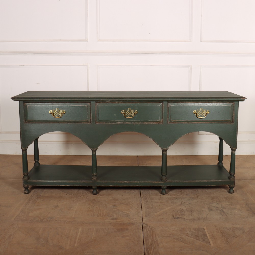 English Painted Dresser Base
