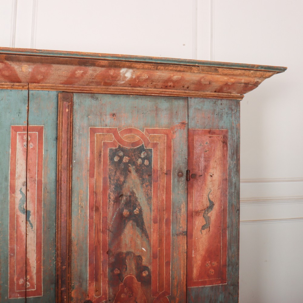 18th Century Austrian Marriage Armoire View IV