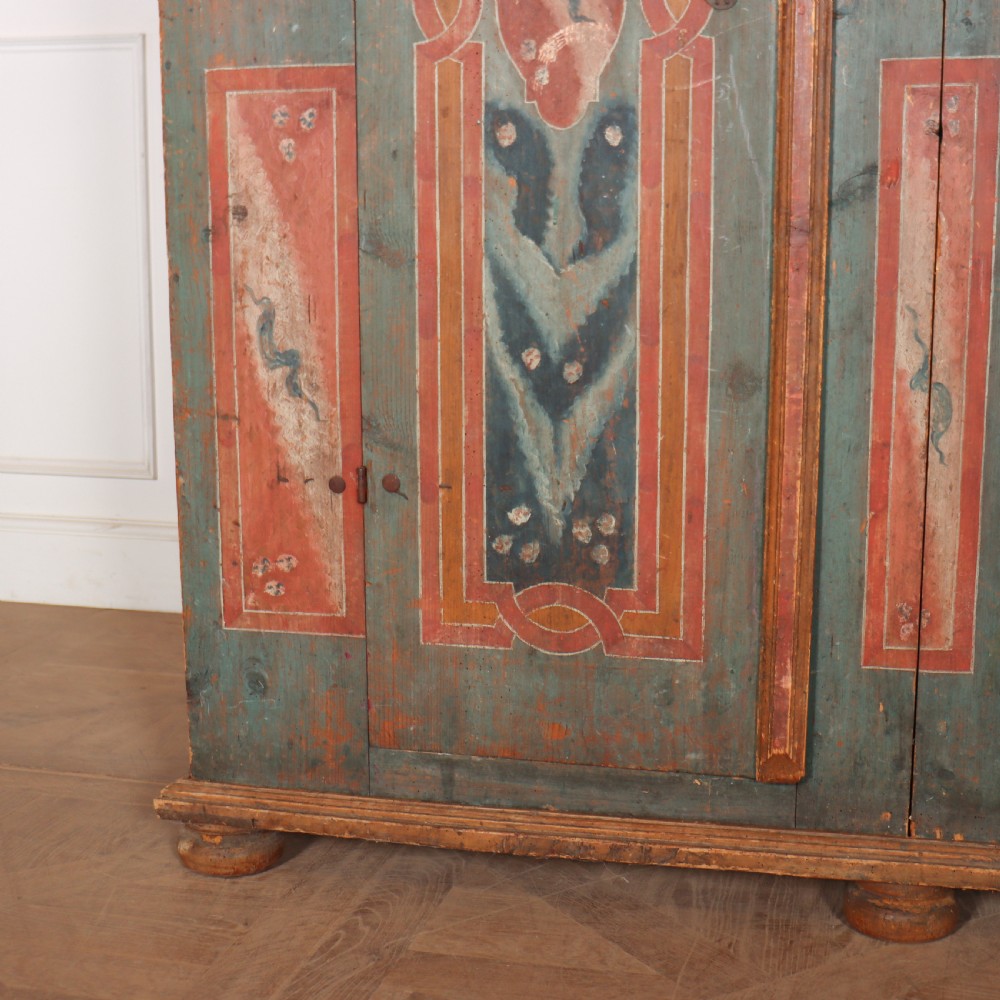 18th Century Austrian Marriage Armoire View VI