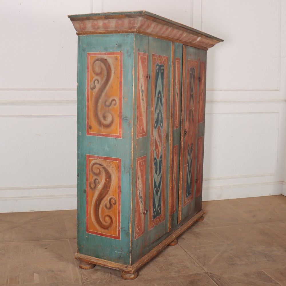 18th Century Austrian Marriage Armoire View VIII