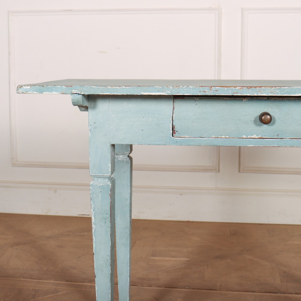 Swedish Painted Lamp Table View II