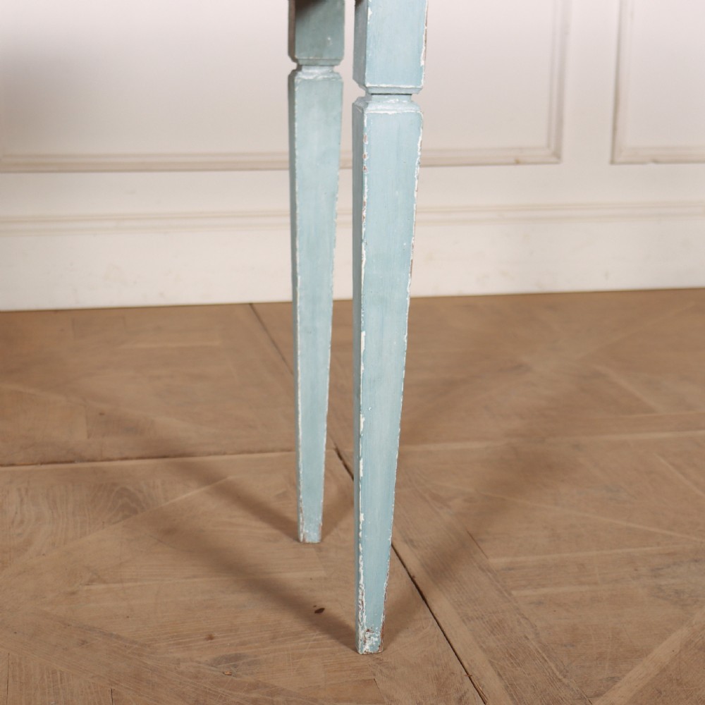 Swedish Painted Lamp Table View IV
