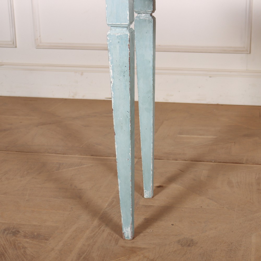 Swedish Painted Lamp Table View V