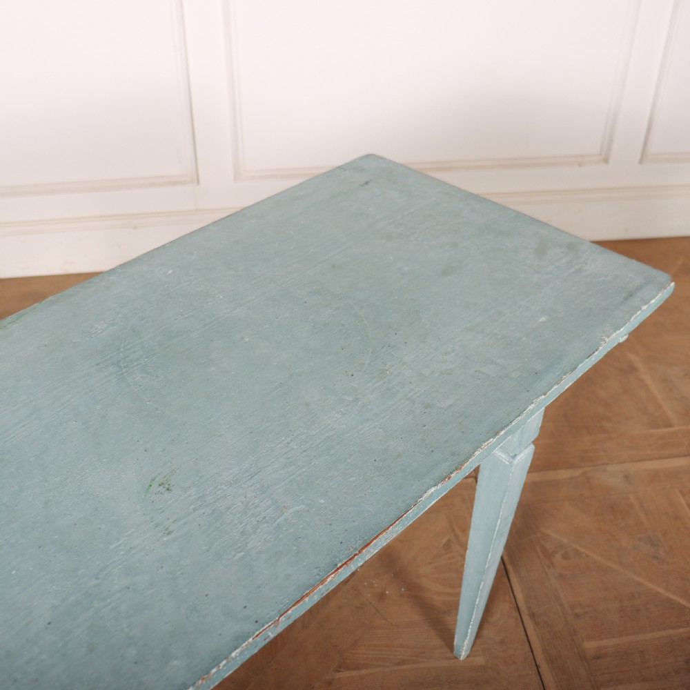 Swedish Painted Lamp Table View VIII
