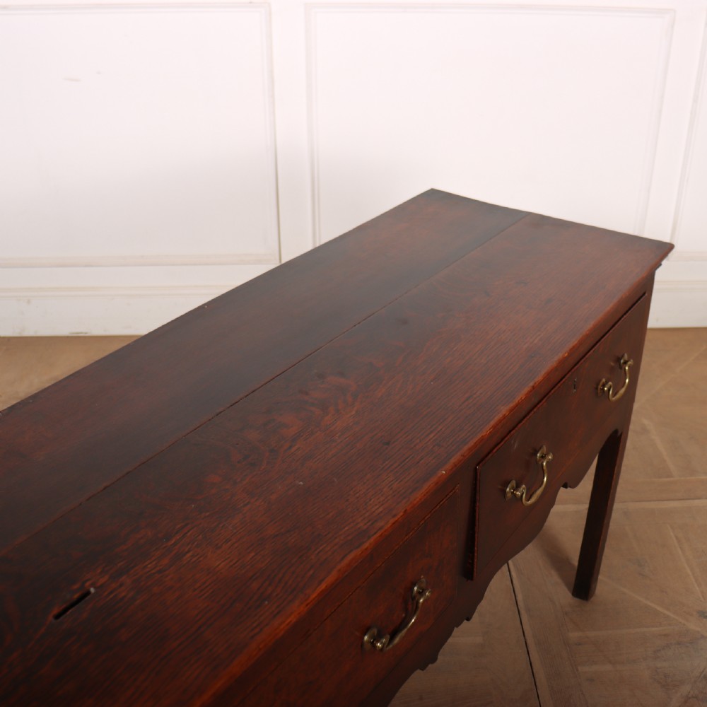 English 18th Century Oak Dresser Base View XI