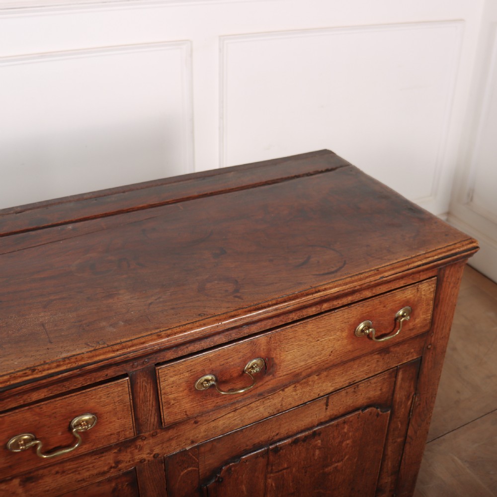 18th Century Oak Dresser Base View X