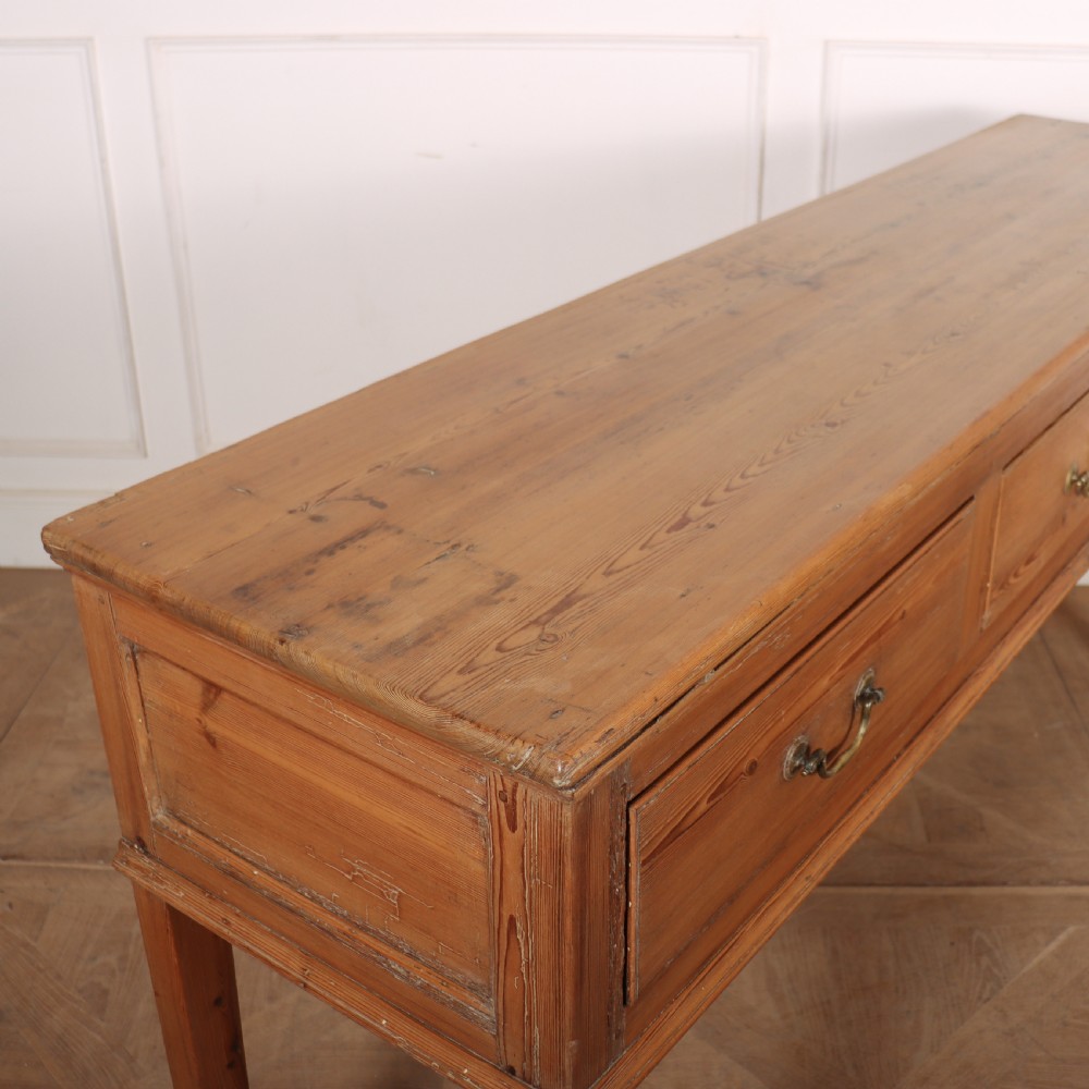 18th Century Georgian Dresser Base View X