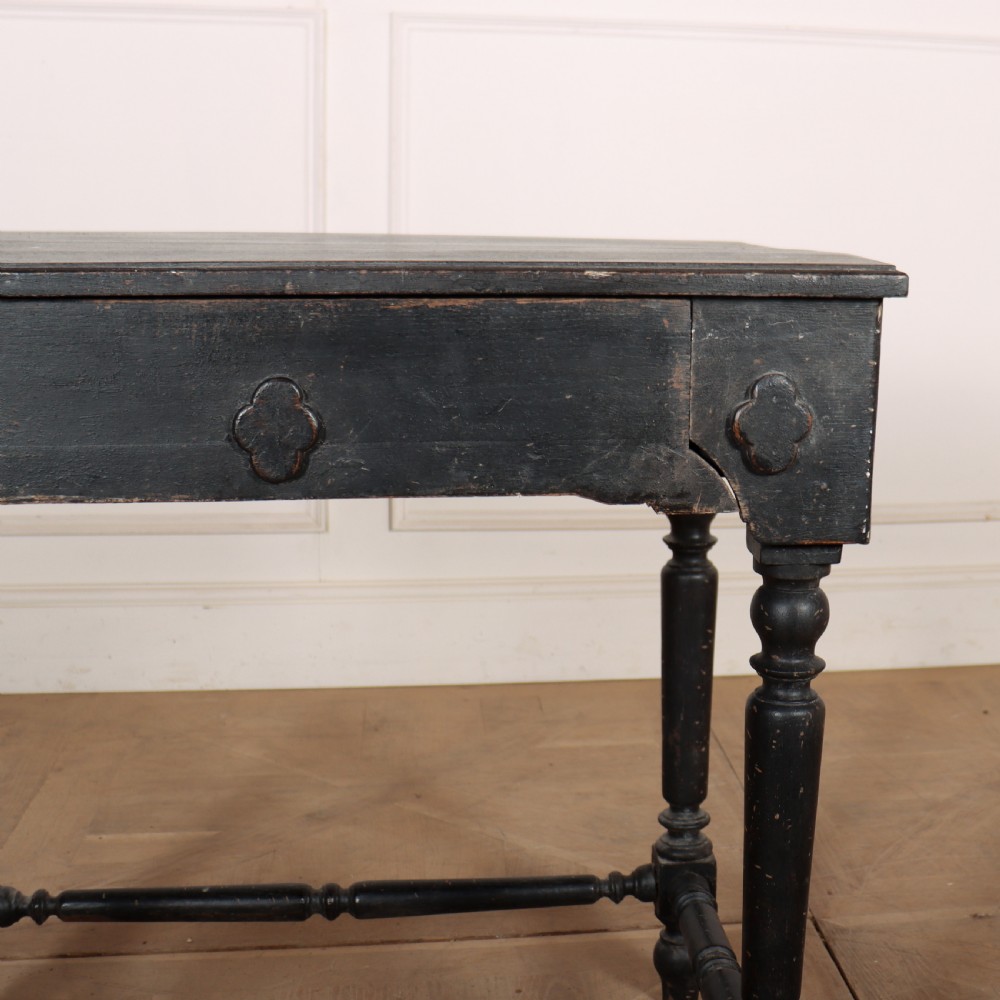 Gothic Painted Lamp Table View II