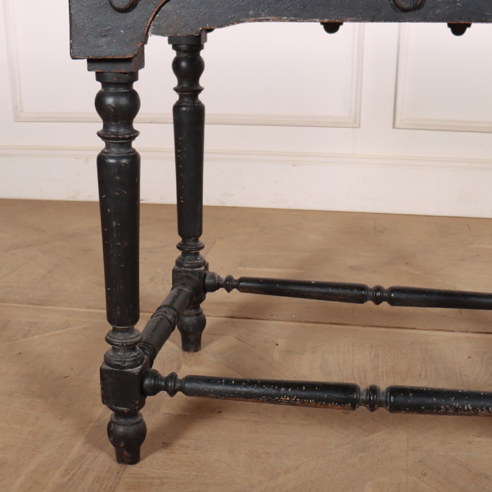 Gothic Painted Lamp Table View V